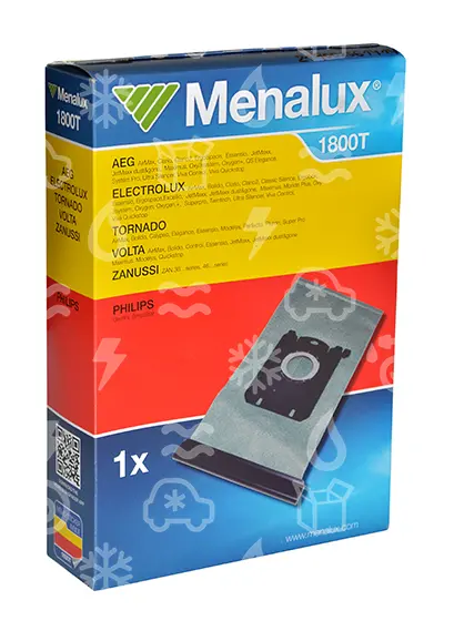 sáček permanentní S-Bag Menalux 1800T pro AEG, PHILIPS, ELECTROLUX
